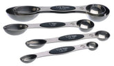 Cucharas de medición PrepWorks magnéticas para mantener juntas las piezas.