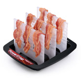 Presto 05101: base profunda recoge grasa para tocino más limpio.