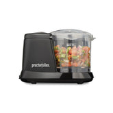 Cortadora de vegetales Proctor Silex 1,5 tazas en negro para picar cebollas y ajo.