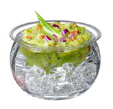 Prodyne tazón para salsas acrílico 16 oz mantiene dips fríos para picnics.