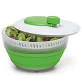 PrepWorks ensaladera colapsable tres cuartos, facilita lavado y secado de ensaladas.