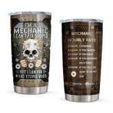 Pudmaple tumbler mecánico con doble pared mantiene la temperatura.