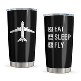 Vaso térmico Pudmaple piloto 20 onzas para viajes y regalos prácticos