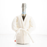 Puffin Resort Robe mantiene fría la botella de champán, ideal para exteriores.