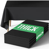 Pureegg mantel rectangular 60x84 negro, tacto suave y duradero