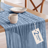 Pureegg mantel de gasa azul boho para cenas elegantes