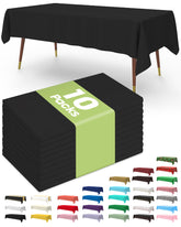 Mantel negro de Pureegg para mesa, protege contra derrames.