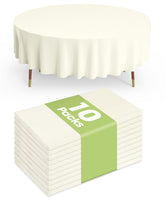 Pureegg mantel redondo de 84 pulgadas para fiestas con protección rápida contra derrames