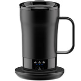 PUSEE taza autocalentante 14oz para mantener el café caliente durante horas.