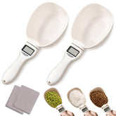 Pushy cuchara medidora digital con pantalla LCD para mediciones precisas en cocina.