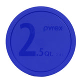 Pyrex 325-PC: tapa azul para tazón 2.5 qt, mantiene la frescura de los alimentos.