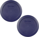 Tapa redonda Pyrex 7200-PC azul para tazones de 4-3/4 pulgadas, ideal para conservar sobras
