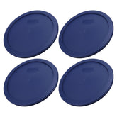 Tapas azules Pyrex 7402-PC para cuencos, sellado seguro para frescura