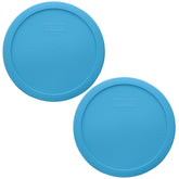 Tapa repuesto Pyrex 7402-PC azul Pantone para recipientes de vidrio 6/7 tazas con ajuste seguro.