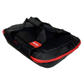 Portátil Pyrex Portables con funda negra y roja aislada para cazuela 3qt.