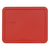 Tapa roja Pyrex de reemplazo para bandeja de 11 tazas, apta para refrigerar y microondas.