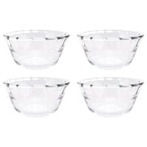 Pyrex tazas de flan 6 onzas, juego de 4, ideales para porciones individuales.