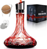 QPIX DIGITAL decantador con aerador para realzar aromas del vino