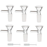 Qulfimea embudo de vidrio 14 mm, vertido preciso sin goteos.