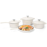 QuliMetal sartén esmaltada de 26 cm para dorar huevos sin pegar