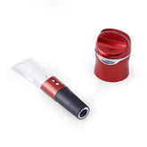 Conjunto Rabbit aerador y tapador para vino optimiza aroma al servir