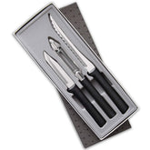 Rada G218, frontal del set de tres cuchillos para pelar y cortar con precisión.
