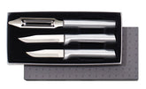 Conjunto básico de cuchillos Rada Cutlery, listo para cortar y pelar.
