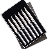 Cuchillos RADA: set de seis cuchillos serrados para carnes y filetes de calidad
