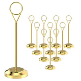 Radezon destancador con diseño en gota para números de mesa, ideal para bodas.