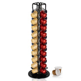 RECAPS portacápsulas para Nespresso OriginalLine con rotación 360 para acceso rápido.