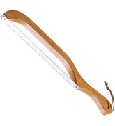 Recsrdce cuchillo pan con hoja serrada y diseño arco para cortes uniformes