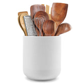 RedCall porta utensilios cerámico en encimera con gran capacidad para utensilios