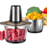 Reemix procesador de alimentos con dos cuencos de 12 tazas para mayor capacidad