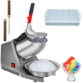 Reespring máquina hielo raspado con cuerpo de acero inoxidable para higiene