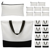 Reginary bolsa tote lona grande para compras reutilizables y diarias