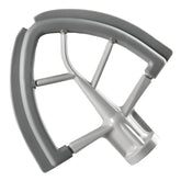 Batidor Reikame con borde flexible para KitchenAid facilita mezcla homogénea sin rayar el cuenco.