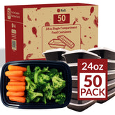 Reli: contenedor 24 oz apilable para comidas, ideal para planificar porciones.