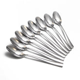 Remoxye: juego de cucharas de 7 pulgadas, acabado inoxidable para uso diario