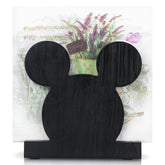 Renawe porta-servilletas de madera con diseño Minnie, ideal para decorar la mesa.