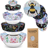 Revahope cubiertas de cera para 10 cm, mantienen la masa fresca durante la fermentación.