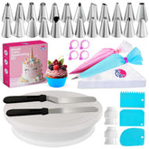 Torno para pasteles Riccle, giro estable para decoración precisa.
