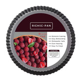 RICHSC-PAN molde para tartas con base desmontable para desmoldar fácilmente.