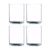 Vaso de vino Riedel H20 de 4 piezas, cristal claro para degustaciones precisas
