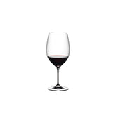 Riedel Cabernet/Merlot, vaso tinto de cristal Vinum, realza aromas para mejores maridajes.