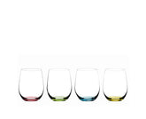 Riedel O Happy Rosa: copa sin tallo con base rosa para distinguir copas