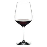 Copas Riedel Extreme Cabernet, vaso diamante, realza estructura y aroma de tintos complejos.