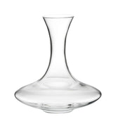 Decantador Riedel Ultra con cuello alargado para oxigenación suave del vino.
