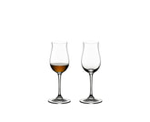 Copa de cristal Riedel Vinum Cognac Hennessy para realzar notas frutales.