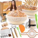 RIZENCE kit completo de masa madre para hornear pan casero de forma fácil