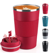 RNGODO taza de viaje aislada mantiene la bebida a la temperatura deseada